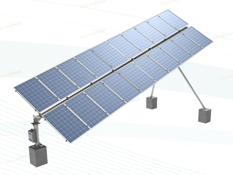 Tilt single axis solar tracker