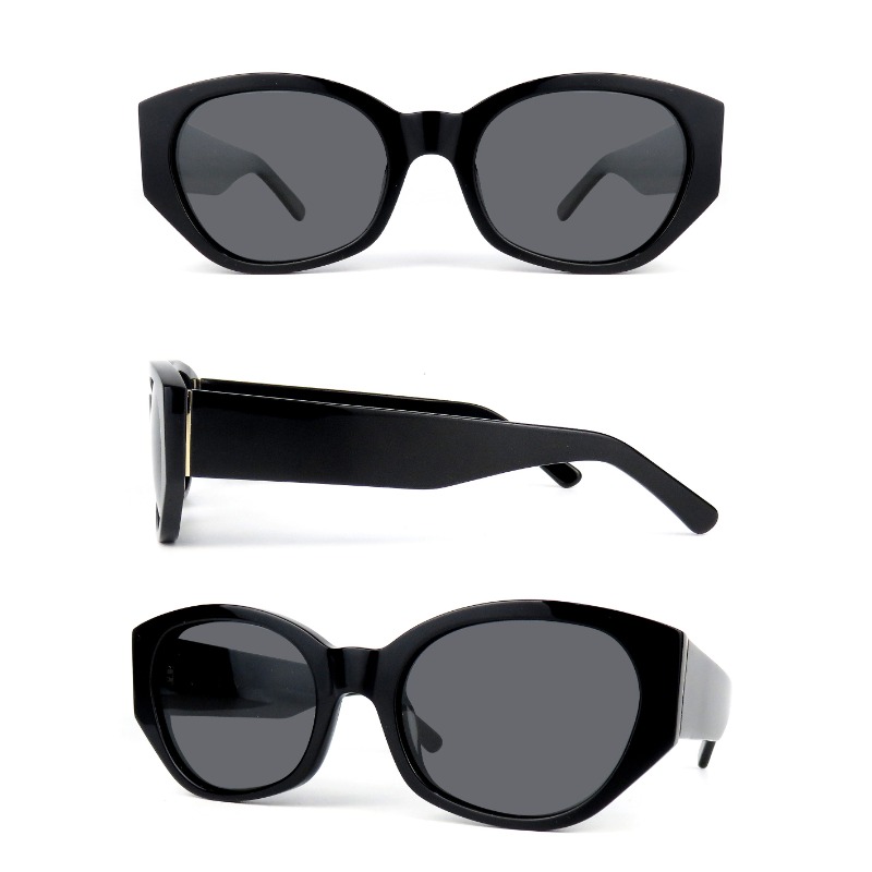 Round Acetate Sunglasses