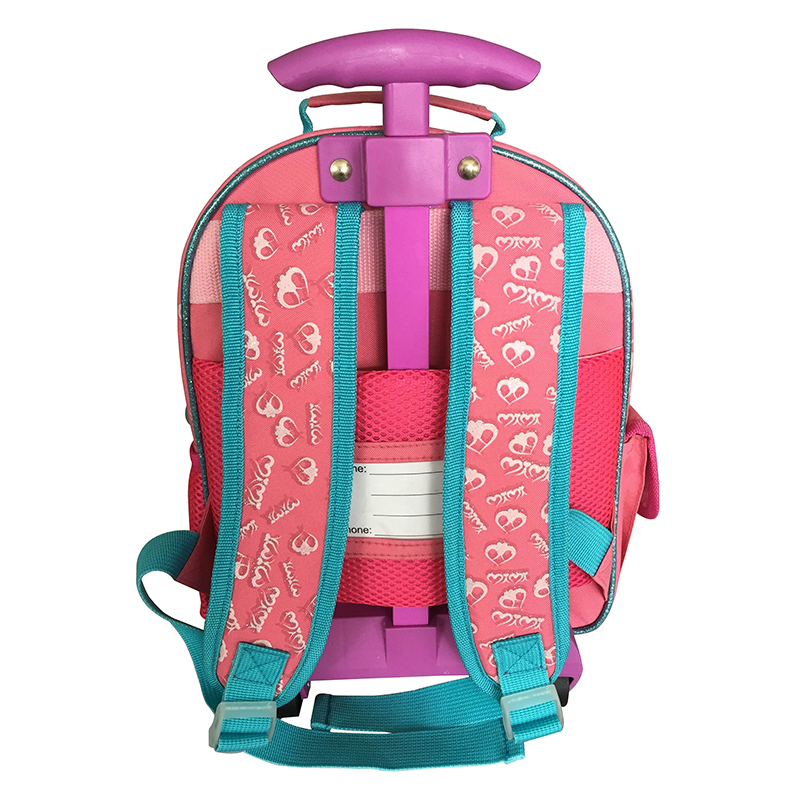 tas voor schoolmeisjes met trolley