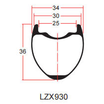 LZX930 grindvelgtekening