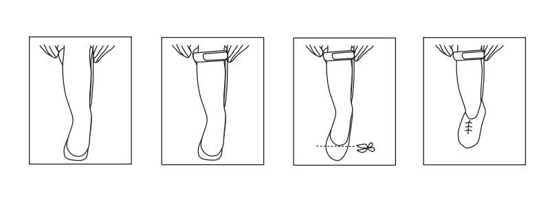 Instructies voor orthopedische enkel-voetorthese