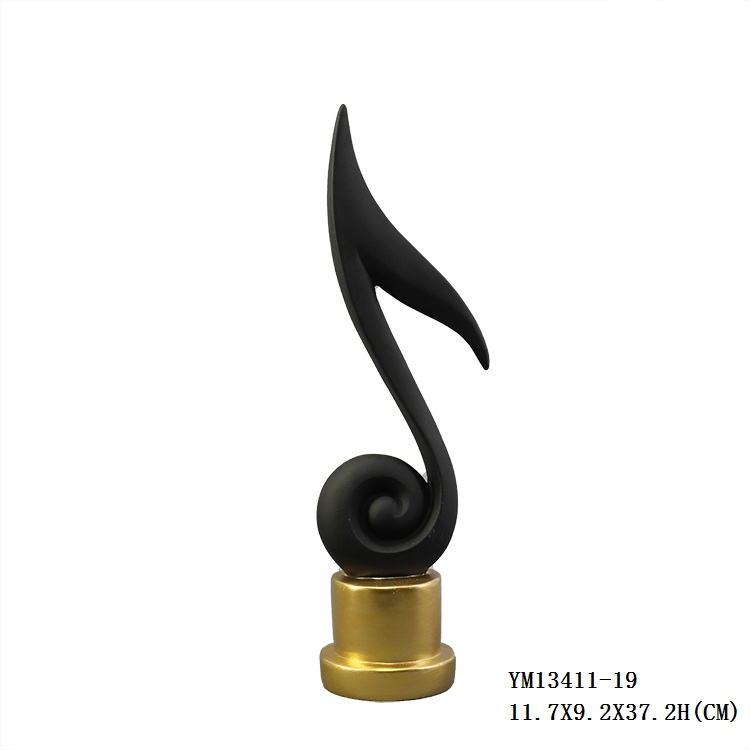 Nordic Resin Abstract Sculpture