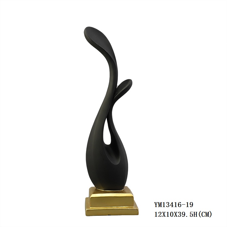Nordic Resin Abstract Sculpture
