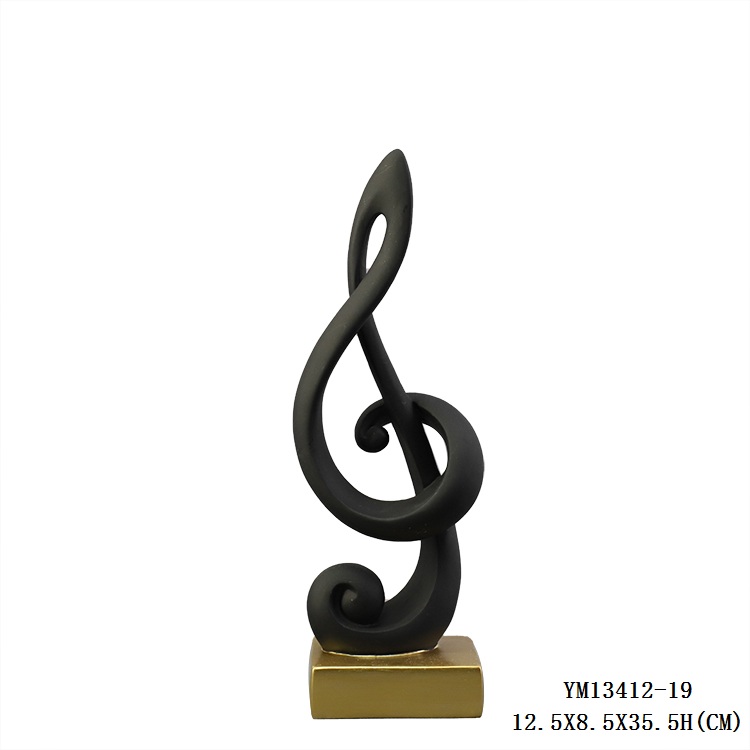 Nordic Resin Abstract Sculpture