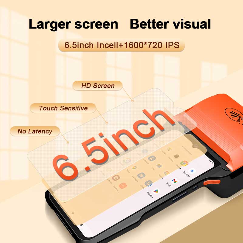 Goodcom Android 14 Handheld Pos Thermal 80mm Printer