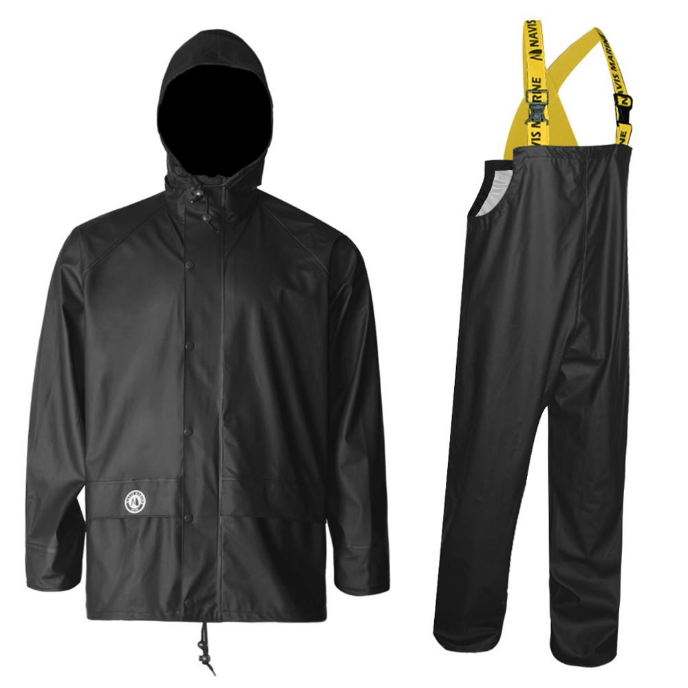 3 stuks Heavy Duty Workwear Waterproof Rain Pak Jacket met broek