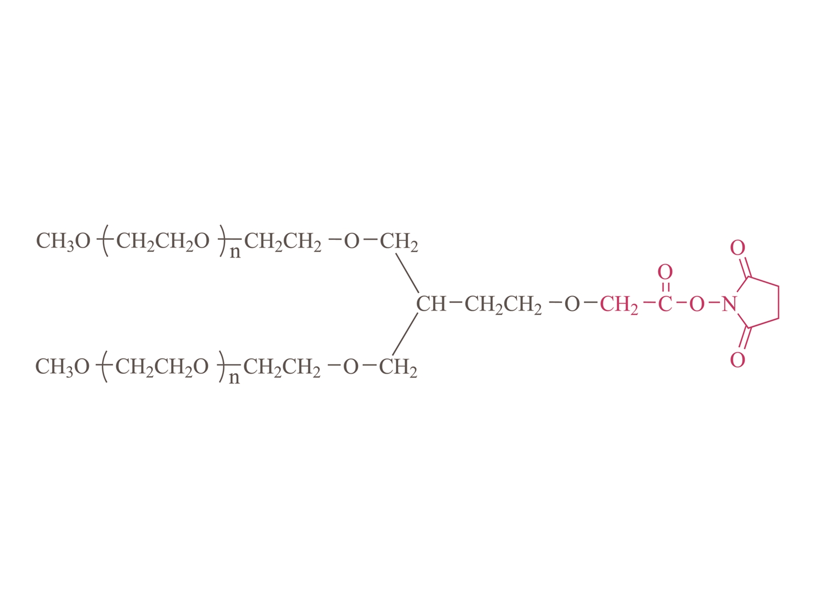2-arm-methoxypoly (ethyleenglycol) succinimidylcarboxymethylester (PT02) [2-arm PEG-SCM (PT02)]