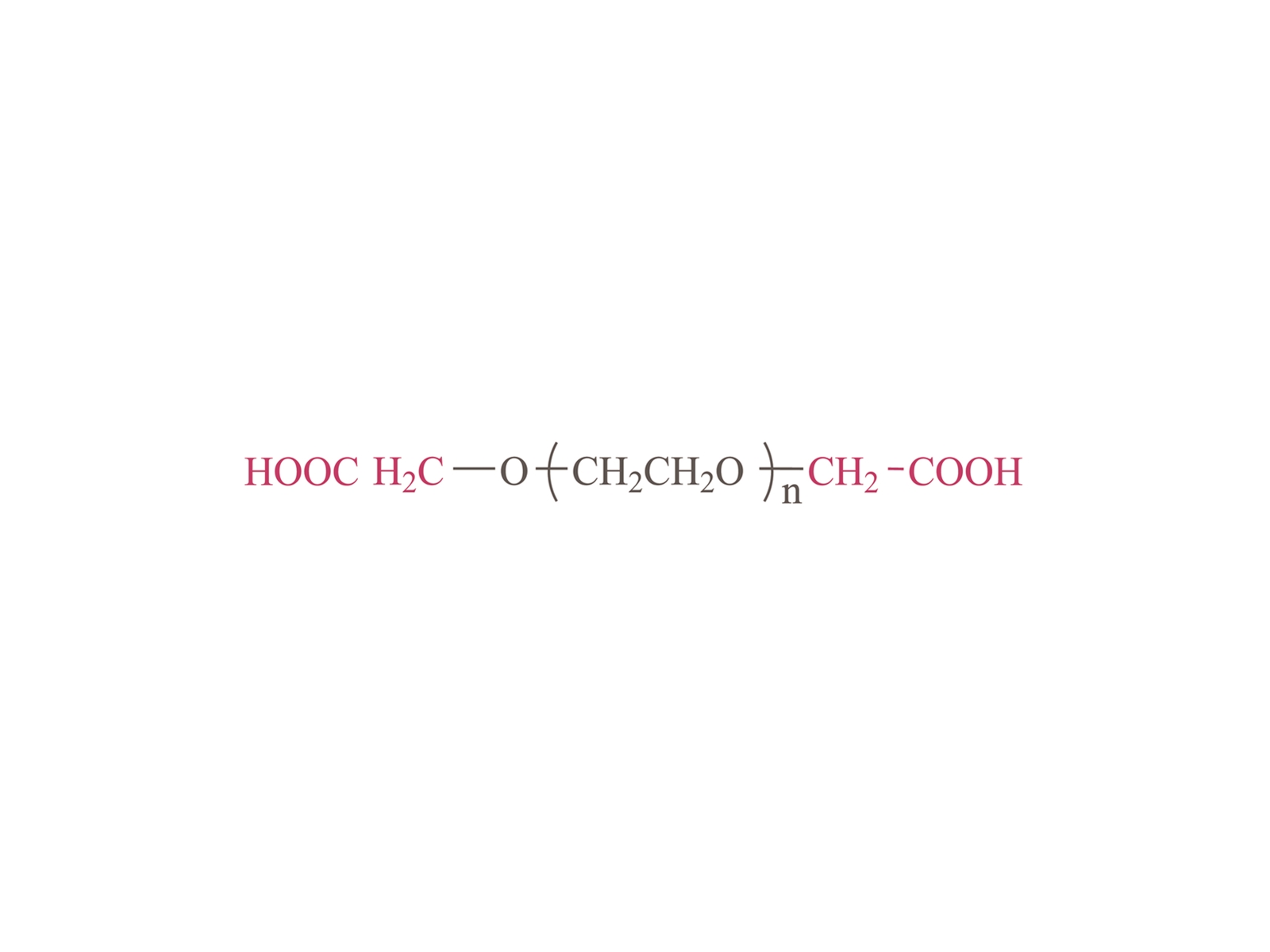 a, Ω-dicarboxyl poly (ethyleenglycol) [HOC-PEG-COOH] CAS: 39927-08-7