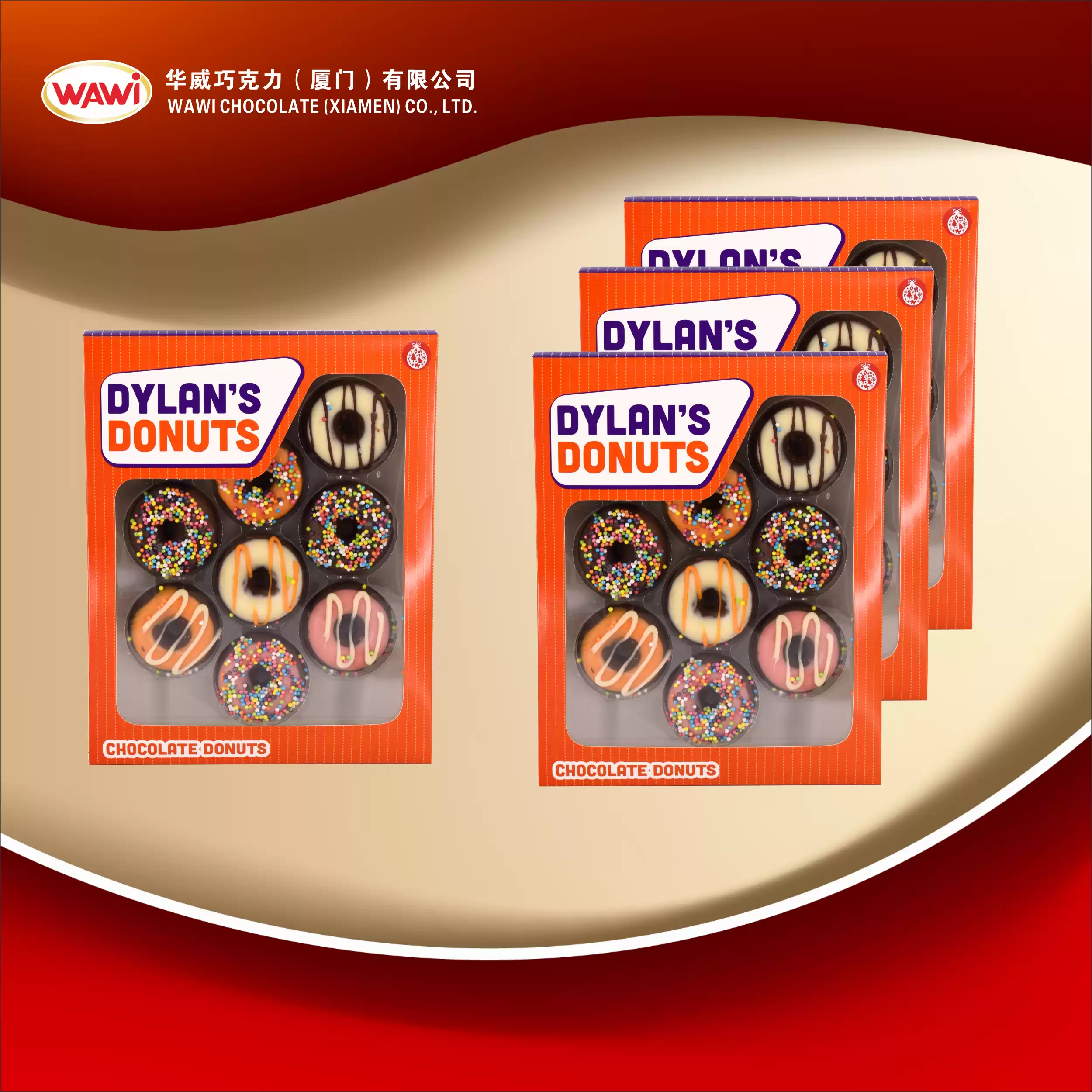 135g kous fillers mini chocolade donuts
