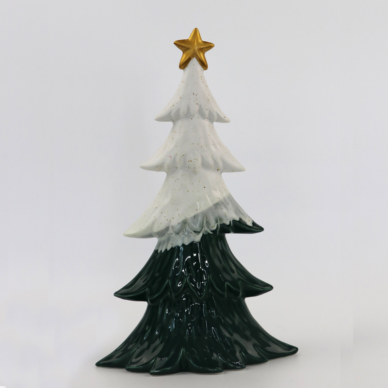 Groothandel aangepaste keramische kerstboom
