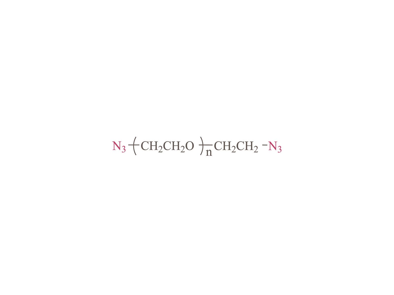 α, Ω-diazido poly (ethyleenglycol) [N3-PEG-N3] CAS: 82055-94-524345-74-2,1379345-47-5,101187-39-7182760-73-2,356046-26-9, 225523-86-4,361543-07-9