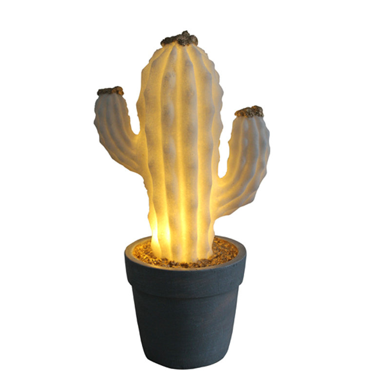 Cactus in POT-batterij LED-licht