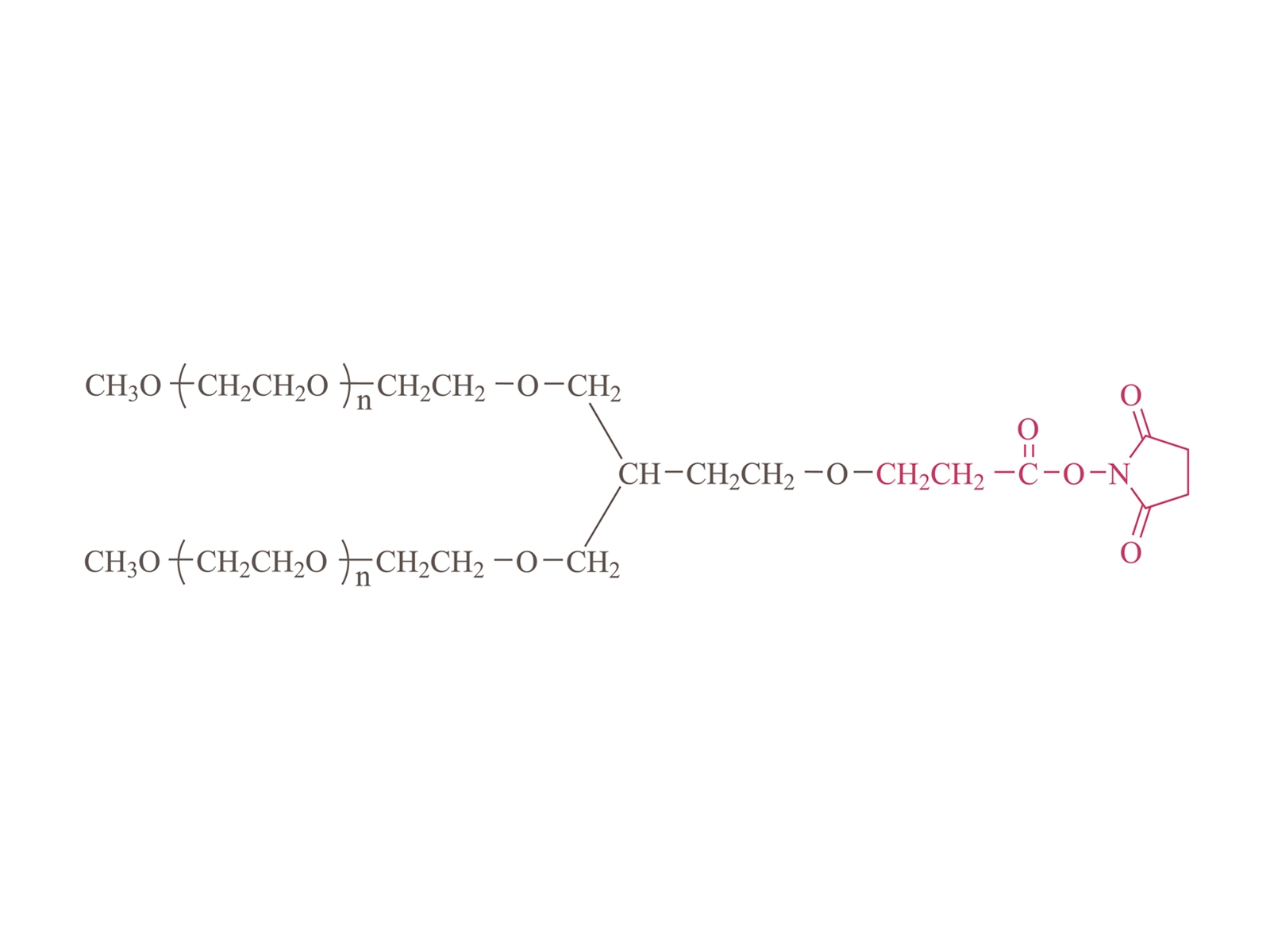 2-arm methoxypoly (ethyleenglycol) succinimidylpropionaat (PT02) [2-arm PEG-spa (PT02)]