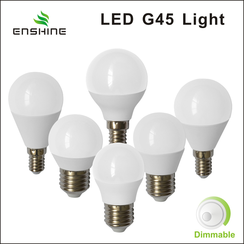 YX-G45BU27 LED G45 lamp dimbaar E27 3-7W