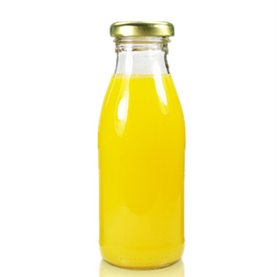 250 ml rond herbruikbare glazen flessen voor sap en melk