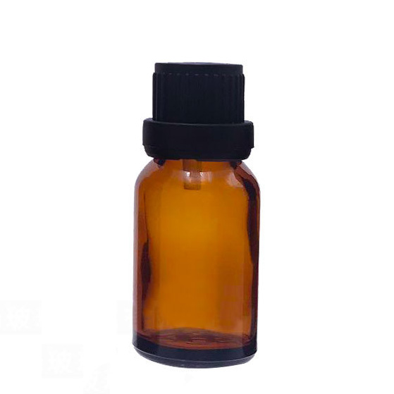 Amber kleur 30 ml etherische olie glazen fles voor cosmetisch