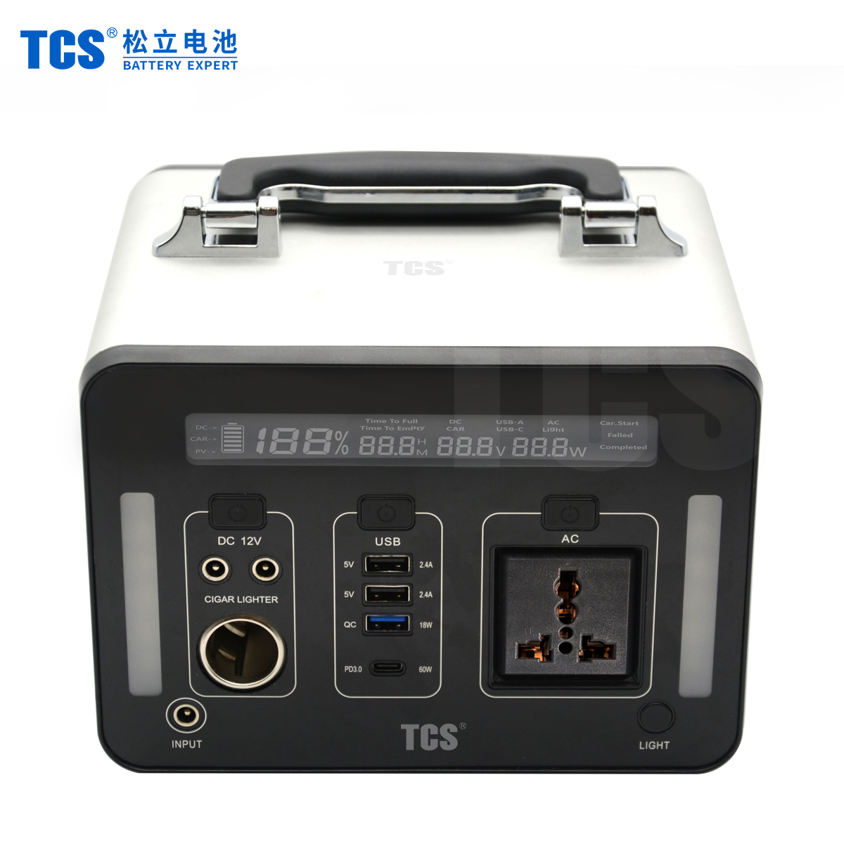 Lithium batterij draagbare voeding apparaat T500 TCS batterij