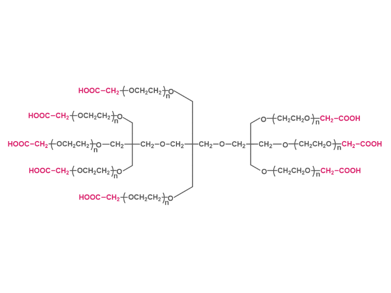 8-arm poly (ethyleenglycol) carbonzuur (TP) [8-arm PEG-CM (TP)]