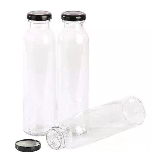 350 ml aangepaste glazen fles voor drank en sap