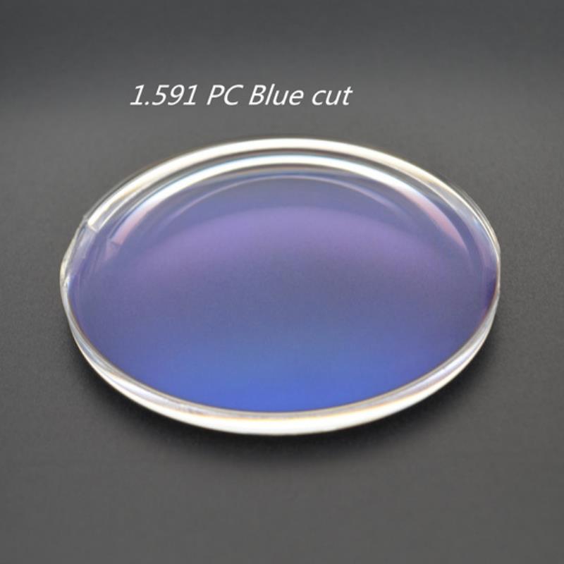 1.591 mm Single Vision Polycarbonaat UV420 HMC-lenzen