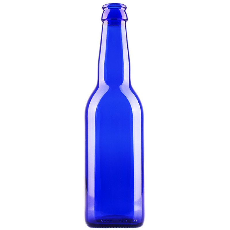 330 ml kobaltblauwe glazen bierfles