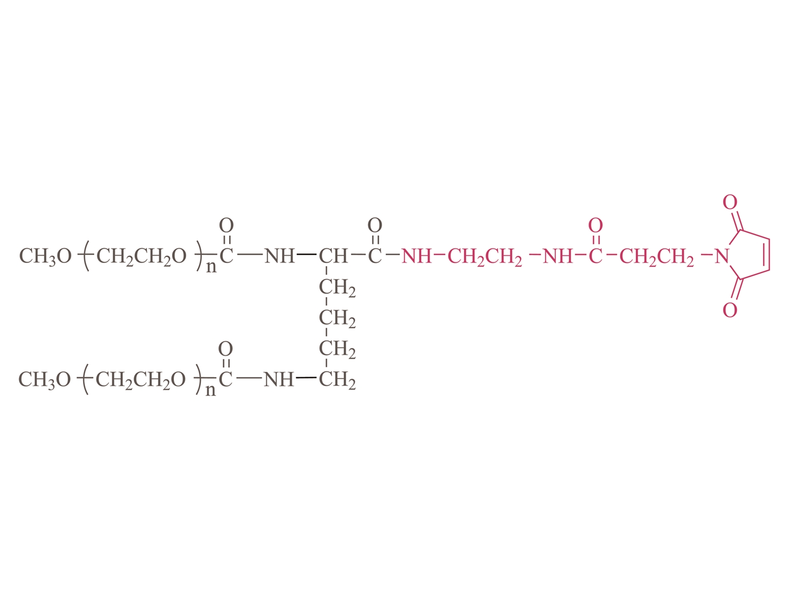 2-arm methoxypoly (ethyleenglycol) maleïmide (LYS01) [2-arm PEG-MAL (LYS01)]