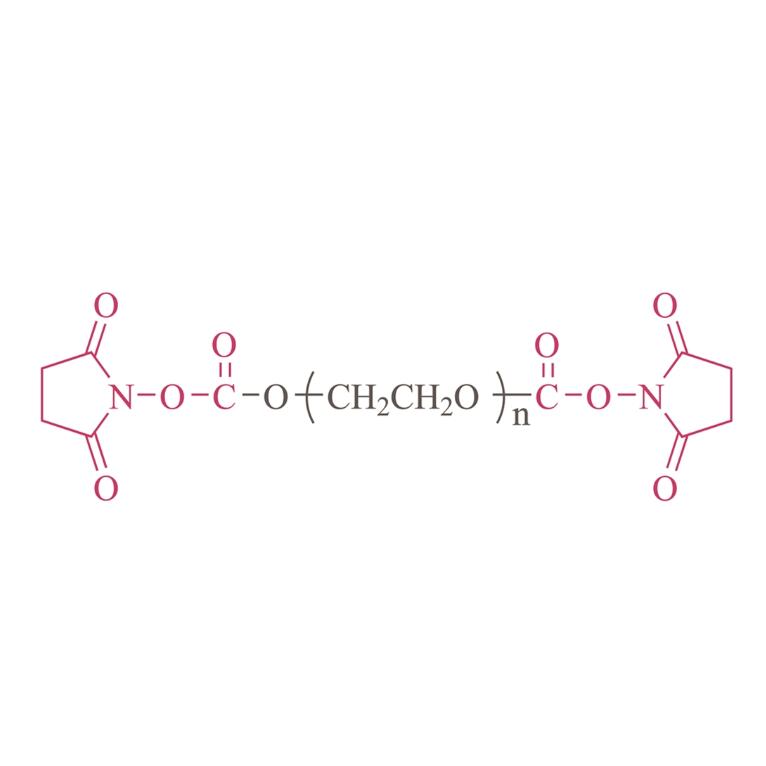 α, Ω-disuccinimidyl poly (ethyleenglycol)