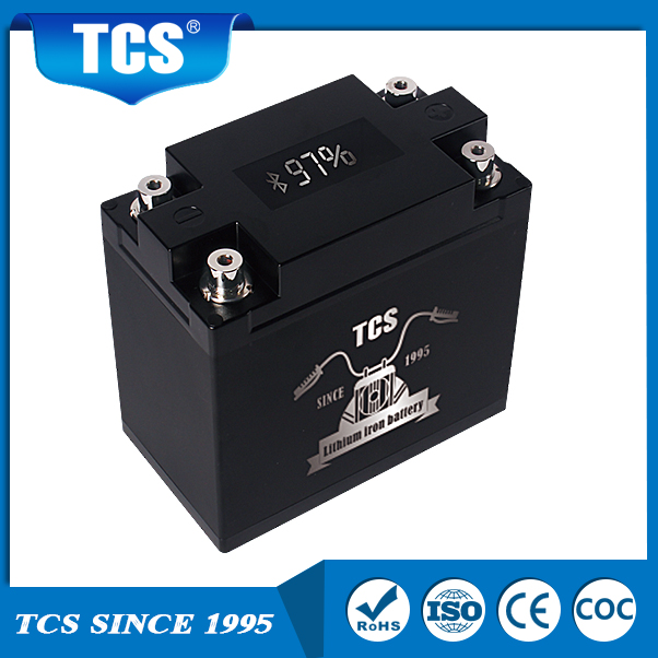 Motorfiets Start batterij Lithium met Display T5 TCS-batterij