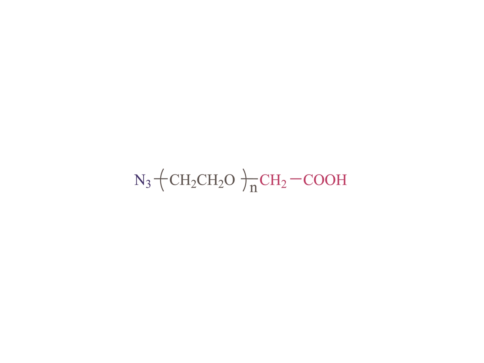 α-carboxyl-Ω-azido poly (ethyleenglycol) [HOOC-PEG-N3] CAS: 882518-90-3.172531-37-2