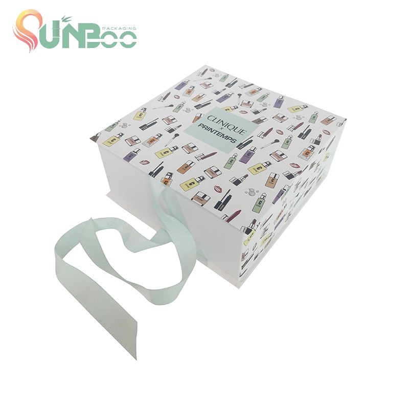 Mooie kleur leuk ontwerp en opvouwbare doos met lint van goede kwaliteit -sp-box006