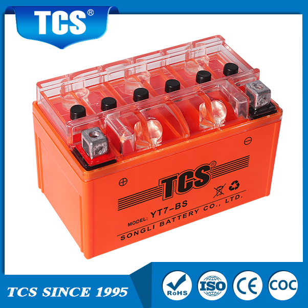 TCS-onderhoudsvrije verzegelde batterijgel YT7-BS loodzuurbatterij