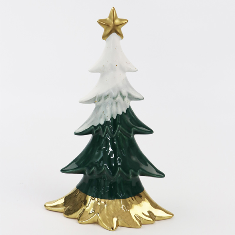 2020 Familie decoratie geschenk tafelblad keramische kerstboom