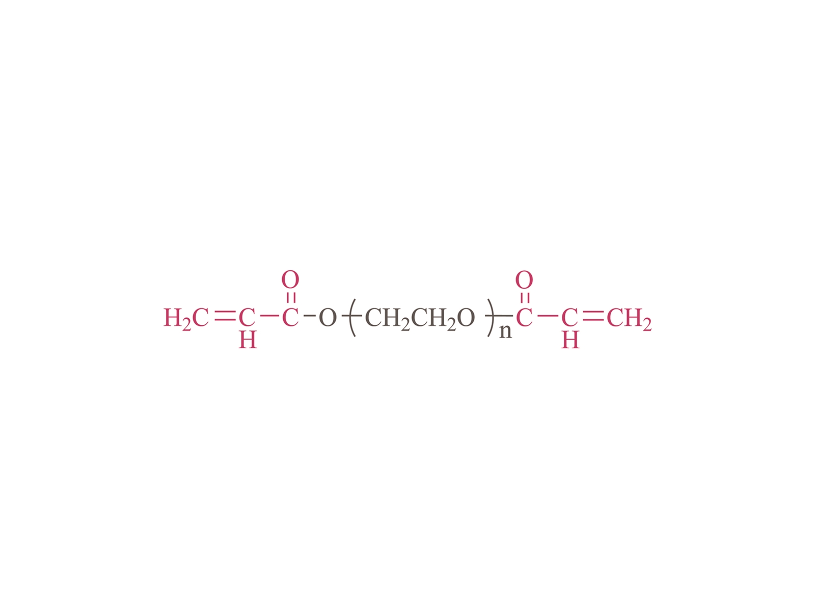 α, Ω-diacryloyll poly (ethyleenglycol) [AA-PEG-AA] CAS: 26570-48-9