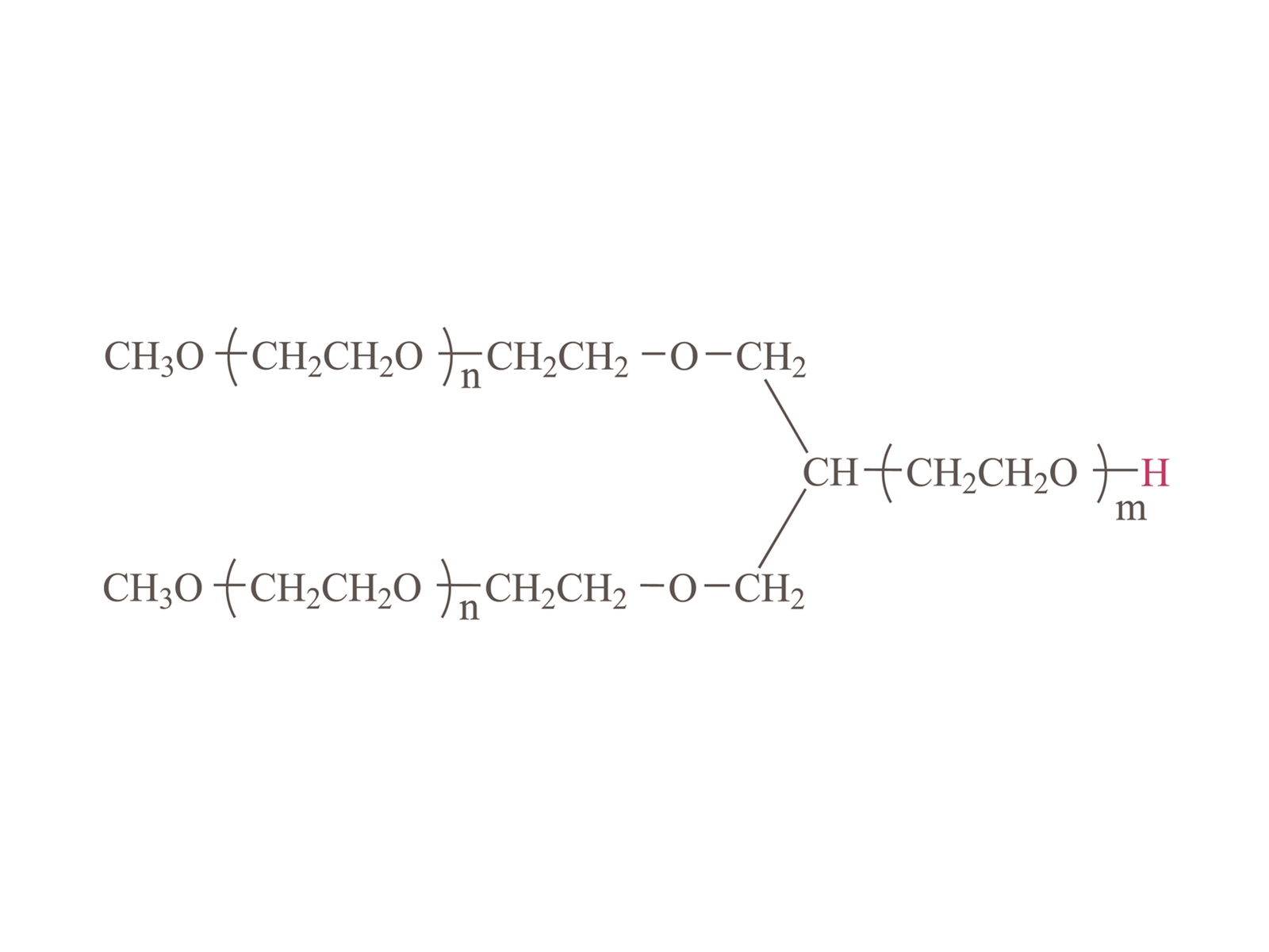 Y-vorm poly (ethyleenglycol) (Y1pt02) [Y-vorm PEG-OH]