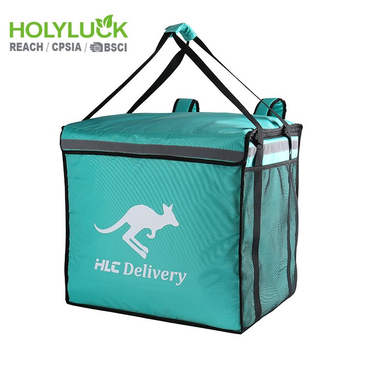 HolyLuck Hoge kwaliteit grote geïsoleerde voedselbezorgtas pak voor fiets HL-CLB801