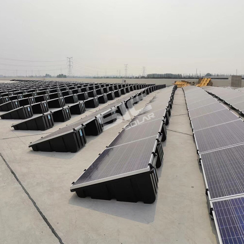 HDPE Plastic Solar Ballast Dak Mount