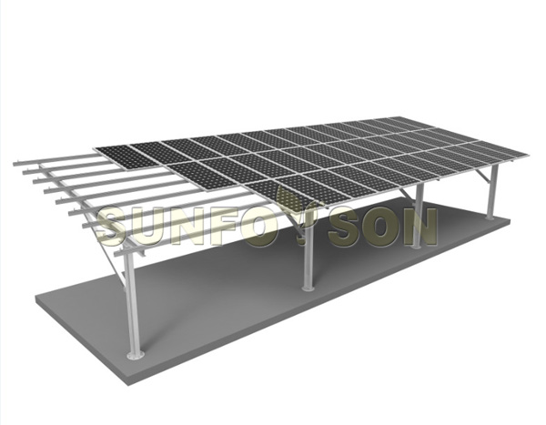 Cantilever Type Solar Carport Montage