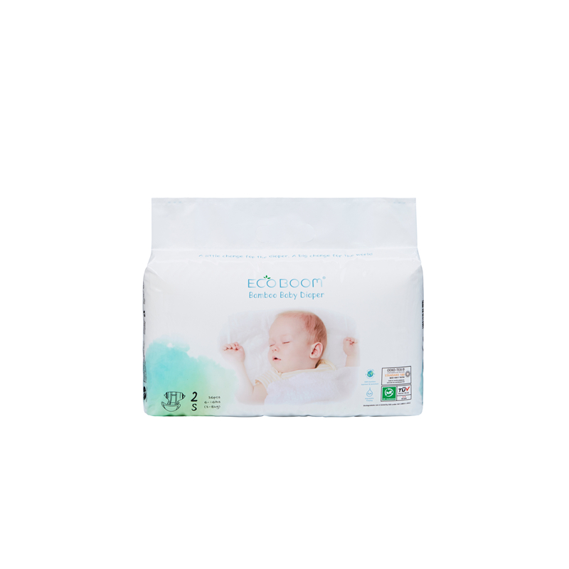 Eco Boom Disposable Baby Bamboe luier kleine pak baby in polybag s