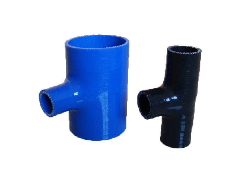 Silicone Slang T Piece Coupler Three-Way-adapter