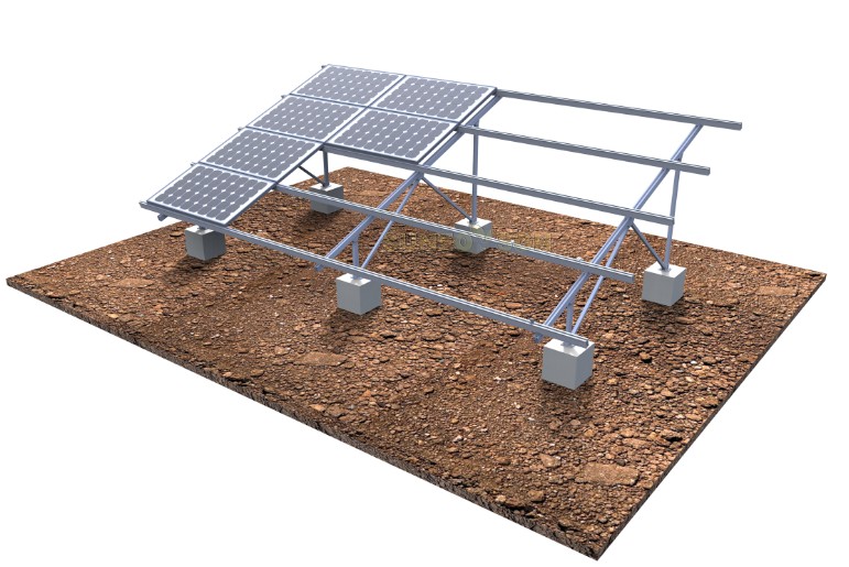 Solar grondmontagesysteem