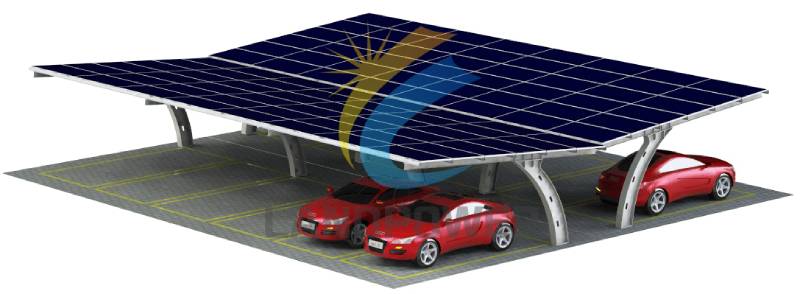 Solar PV Steel Carport-structuur