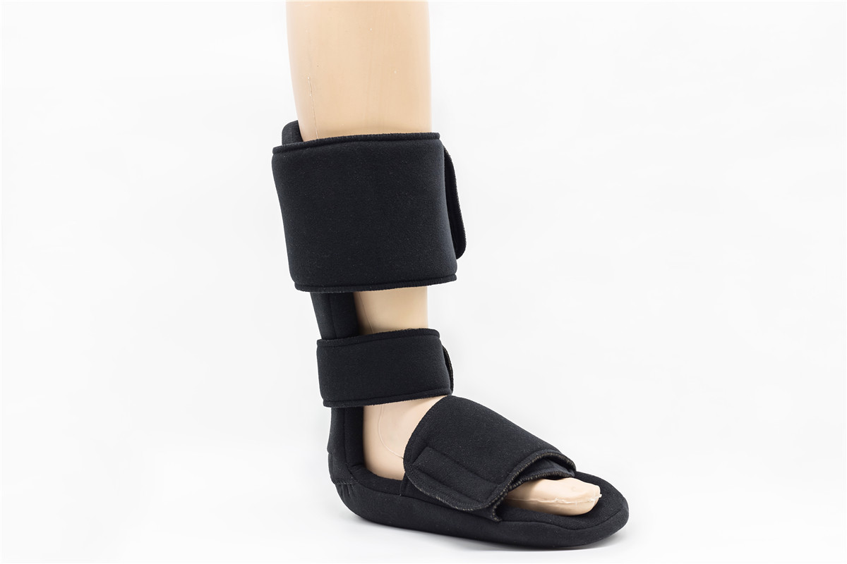Orthoticum 90 graden gevoerde nacht splints voet beugels met stijve kernschaal voor plantaire fasciitis achilles tendinitis