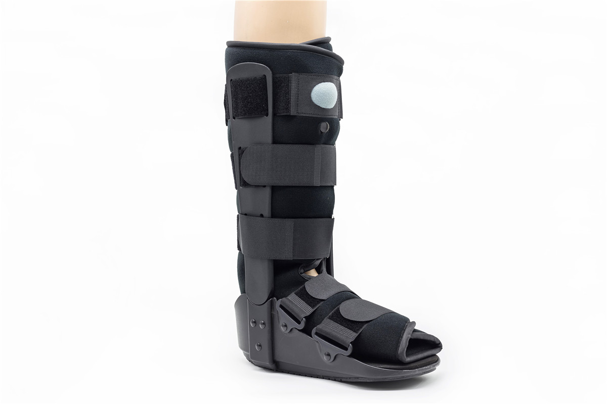 Orthopedisch 17 "Poly- en pneumatische schuim Walker Boot Braces met plastic fractuur en TPR