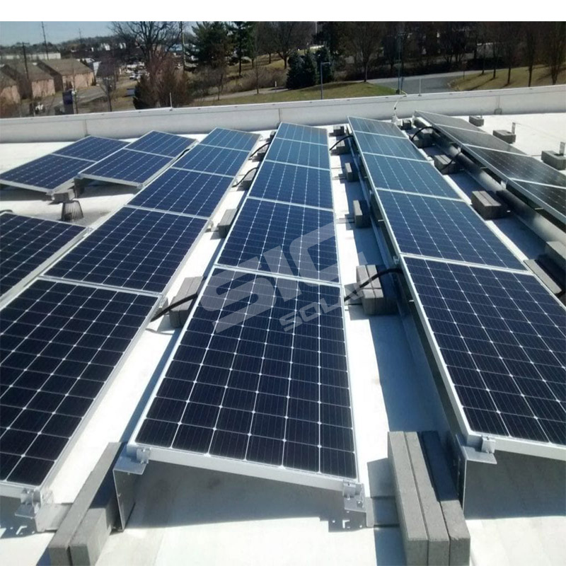 Ballasted Solar PV Dakmontagesysteem