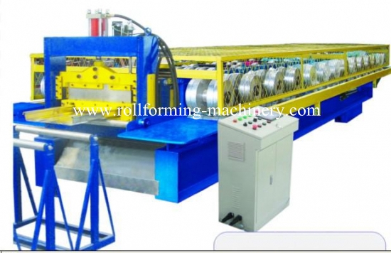 Taiwan Quality China Prijs Standing Neaming Dak Panel Roll Forming Machine (No Taper)