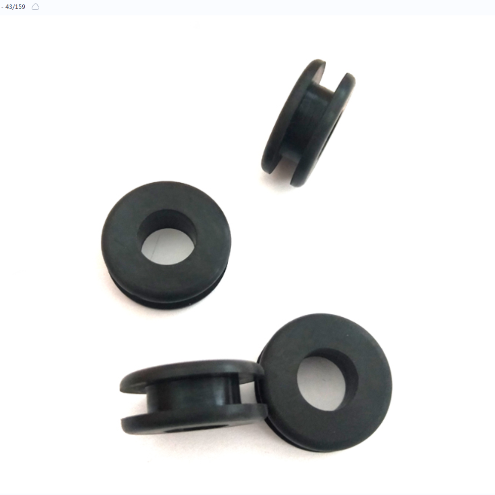 Aangepaste zwarte rubberen bumper voor auto