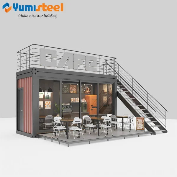 Modular Modieuze Prefab Container Huis voor Store