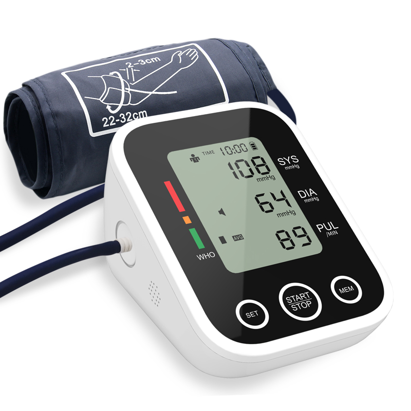 Nieuwe bloeddrukmeter digitale monitor sphygmomanometer