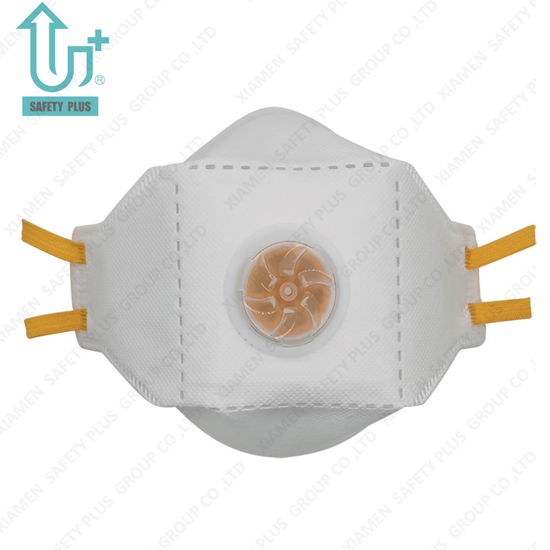 FFP2 Nr Gezichtsmasker Deeltjesfiltermasker Anti-stof Wegwerp gezichtsmasker Niet-geweven masker met kleppen Fabriekslevering