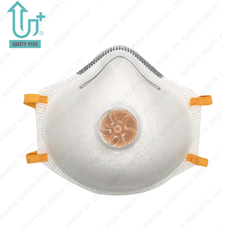 Goede kwaliteit en comfortabele gezichtsbescherming FFP2 Nr. Filtratiebeoordeling Cupvorm beschermend gezichtsmasker voor volwassenen